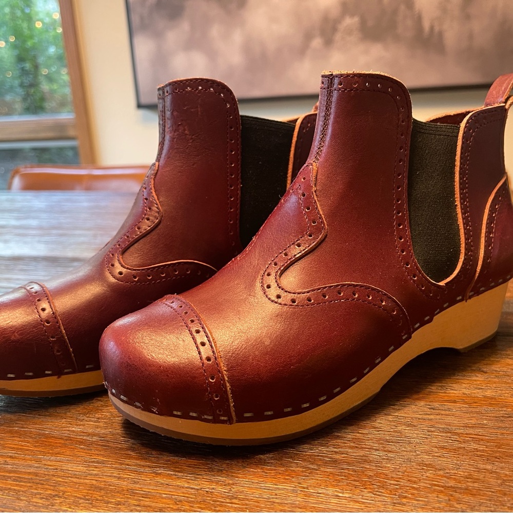 Swedish Hasbeens toffel pull on boots